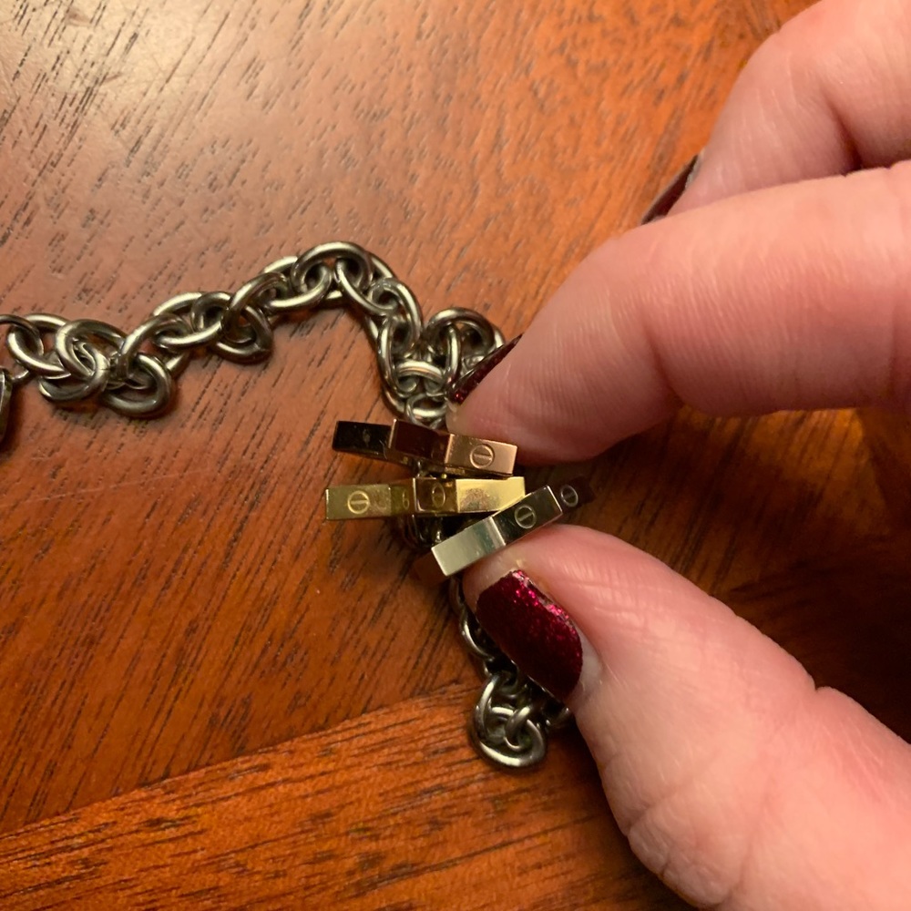 ZABLE unique tri-colored Star bracelet- EUC